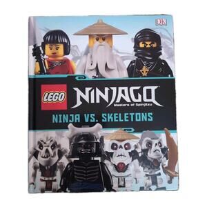 Lego Ninjago Masters of Spinjitzu: Ninja vs. Skeletons Hardcover Book